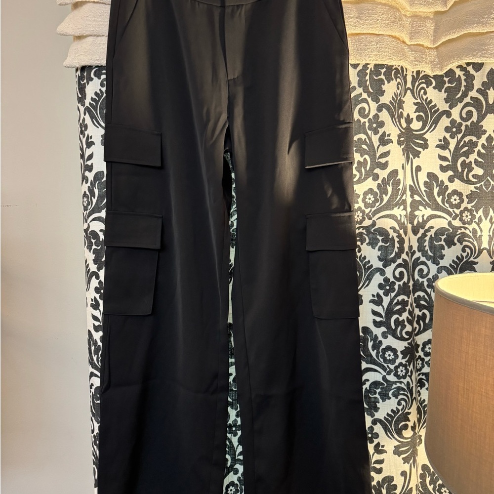 Elan Black Utility Pants